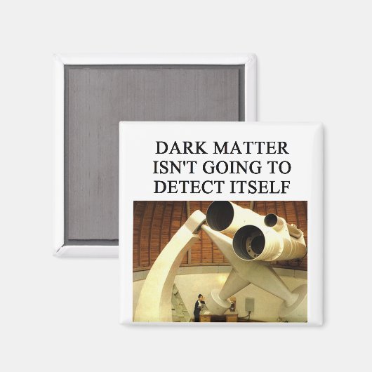ダークマター物理ジョーク マグネット (正面/裏面)