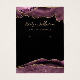 ダークマハーベジュエリー表示カード