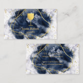 ダークマモダンーブルワインバーテンソムリエブシネ 名刺 (正面/裏面)