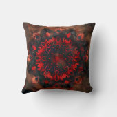 ダークマンダラ – ボホゴシックギフト クッション (裏面)