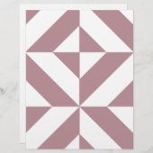 ダークマーブジオメトリックデコキューブスクラップブック紙 (正面/裏面)