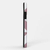 ダークマーブジオメトリックデコキューブパターン Case-Mate iPhoneケース (裏面/右)