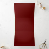 ダークマーブ、鈍い紫、鉄石 三つ折りカード (内部)