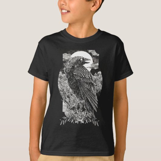 ダークミスティカルレイヴン Tシャツ (正面)