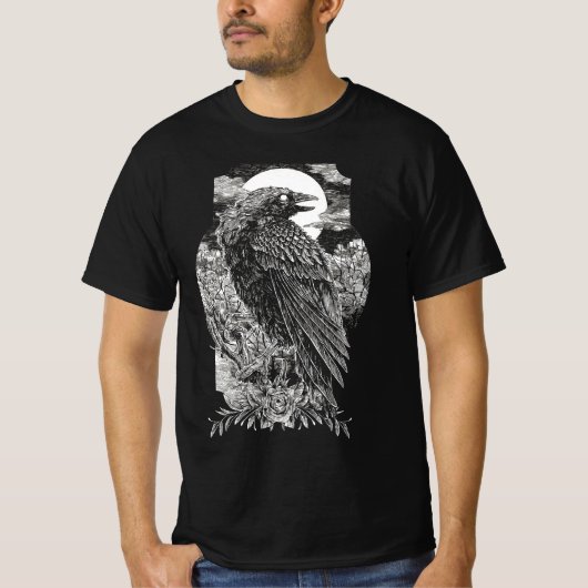 ダークミスティカルレイヴン Tシャツ (正面)