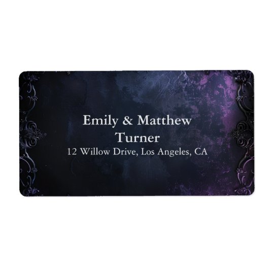 ダークミッドナイトゴシックエレガンス ラベル (正面)