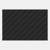 ダークミッドナイトストライプ ラッピングペーパーシート (正面3)