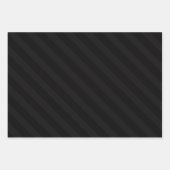 ダークミッドナイトストライプ ラッピングペーパーシート (正面2)