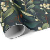 ダークムーディアメリカンミスタントウインターホリデー ラッピングペーパー (ロールコーナー)