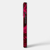 ダークムーディカスタムネームのローズ Case-Mate iPhoneケース (裏面 / 左)