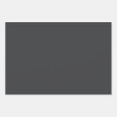 ダークムーディグレーパープルグレープラッピング紙シート ラッピングペーパーシート (正面)