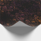 ダークムーディハロウィーン秋ギフトラッピング紙 ラッピングペーパー (角)