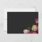 ダークムーディバーガンディ&クリームペオニースブラック詳細 出欠カード (裏面)