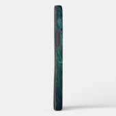 ダークムーディリーフフローラデザイン Case-Mate iPhoneケース (裏面 / 右)