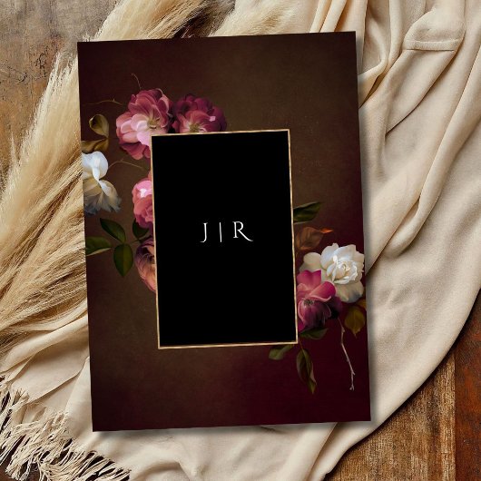 ダークムーディーズオランダオールドマスターズ結婚ラストフローラ 招待状