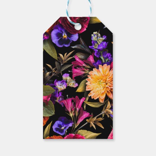 ダークムーディーズ秋結婚フローラ ギフトタグ (裏面)