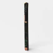 ダークムーディーズ花模様アンティークレッドテバラ Case-Mate iPhoneケース (裏面/左)