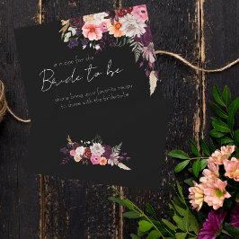 ダークムーディー レシピ同封カード 出欠カード