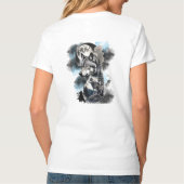 ダークムーンウルフ Tシャツ (裏面)