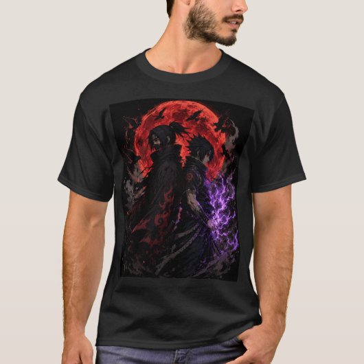 ダークムーン・ファンタジー 影忍兄弟Tシャツ Tシャツ (正面)
