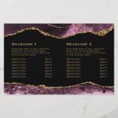 ダークメイブ重ね2折パンフレット (裏面)