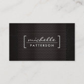 ダークメタリックグリル 名刺 (正面)