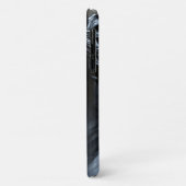 ダークメタリックホース 大胆な馬の芸術 Case-Mate iPhoneケース (裏面/左)