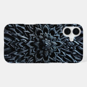ダークメタリックマンダラ iPhoneケース (裏面横)