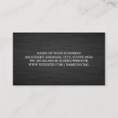 ダークメタル背景 名刺 (裏面)