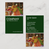 ダークメリー・グリーン・ドラゴン 名刺 (正面/裏面)