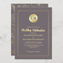 ダークモカ金ゴールド結婚フローラ