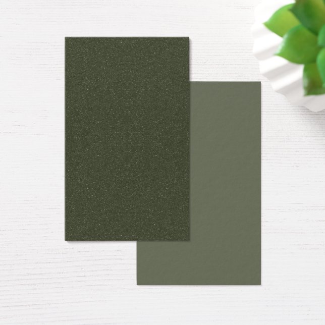 ダークモステクスチャードの名刺 – カスタマイズ可能 (デスク)