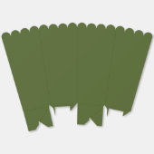 ダークモス緑無地の色 フェイバーボックス (見開き)