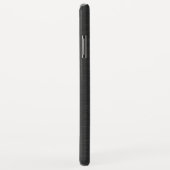 ダークモダングレーのブラッシュアルミニウム背景 Case-Mate iPhoneケース (裏面/右)