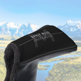 ダークモダングレープロフェッショナル名 ゴルフヘッドカバー