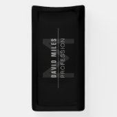 ダークモダングレープロフェッショナル名 横断幕 (縦)