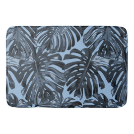 ダークモダンブルートロピカルパ離れーム バスマット