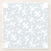 ダークモダンブルー離れコースター ガラスコースター (裏面)