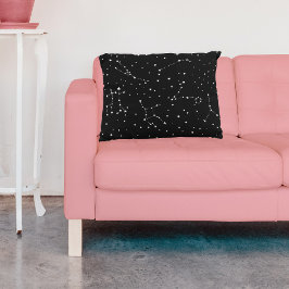 ダークモダン白黒スター宇宙 枕カバー