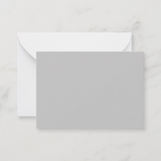 ダークモダン・グモノグラムのレイ名(または他の文字) ノートカード (裏面)