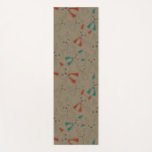 ダークモードキツネ漫画 ヨガマット (正面)