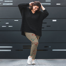 ダークモードキツネ漫画 レギンス