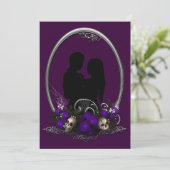 ダークユニオン ヴァンパイア ゴス ウェディング 招待状 (スタンド正面)