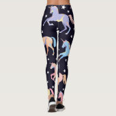 ダークユニコーンファンタジー:魔法のシームレス。 レギンス (裏面)