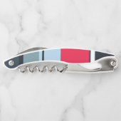 ダークユニフォームストライプの ソムリエナイフ (裏面)