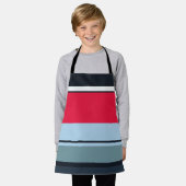 ダークユニフォーム エプロン (着用した状態)