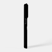 ダークユーモアな感情を表現したミニマルスマホケース iPhoneケース (右側面)