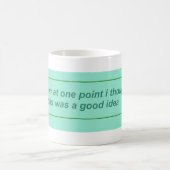 ダークユーモア:ショックピカチュウ顔 コーヒーマグカップ (中央)