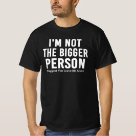 ダークユーモア 私は大人じゃない 笑 Tシャツ
