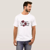 ダークユーモア 親の血じゃないから安心して Tシャツ (正面フル)
